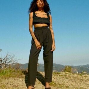 Doen Louvre black pants